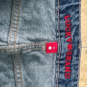 Lucky Brand  Blue Jeans Skirt